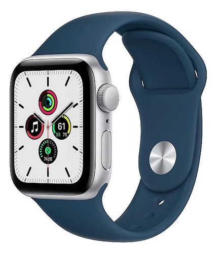 Apple Watch Se Gps (2da Gen)  Caixa Prateada De Alumínio  40