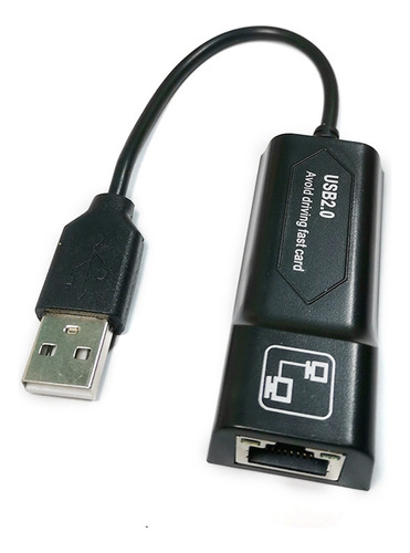 Adaptador De Red Usb 2.0 A Rj45 10/100 Mbps Usb Ethernet