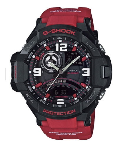 G Shock Gravitymáster Aviador Ga 1000 Brújula Termómetro 