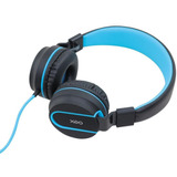 Headphone Oex Neon Azul Microfone Dobrável Hs106 Entrada P2 Cor Incolor