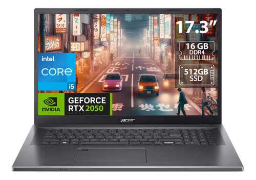Laptop Acer Aspire 5 Core I5 Ram 16gb Ssd 512gb Rtx 2050 W11