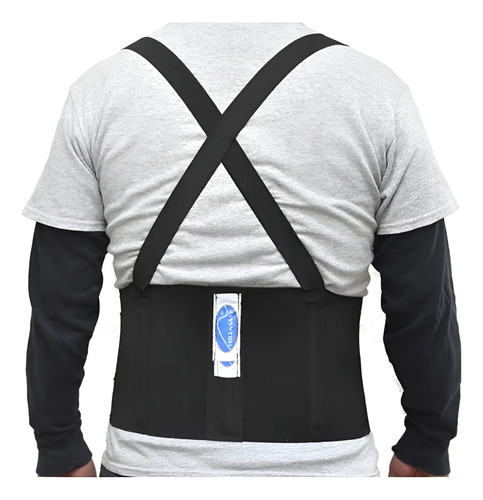Faja Lumbar Elástica Con Tirantes Para Cargar Económica