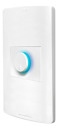 Atenuador Dimmer Apagador Para Led Con Placa Pininfarina Color Blanco