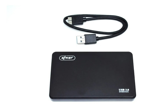 Hd Externo Ssd De 240gb 2,5pol Usb 3.0 E 2.0 Integrado Cor Preto