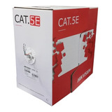 Cable Utp Cat 5e Exterior Hikvision 100% Cobre 305m Certific