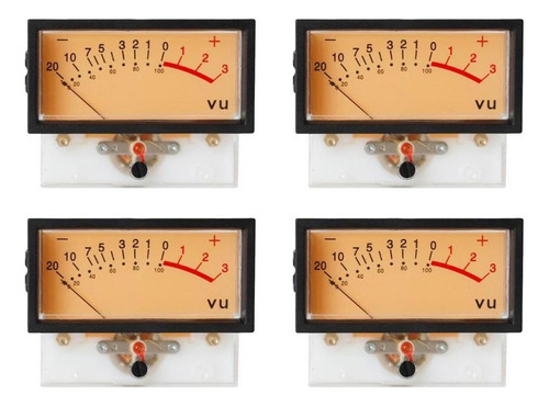 4 Piezas/medidor De Panel Aje/dc 500ua, Dcr =