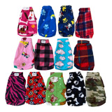  3 Roupas Cachorro Nº10 Colete Soft De Inverno N10 