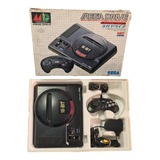 Console Mega Drive 16 Bit Japonês Na Caixa Kit Funcionando