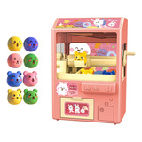 Máquina Agarradora De Juguetes Claw Machine Mini Dolls Para