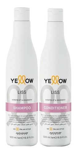 Kit Shampoo  Acondicionador  Yellow Liss 