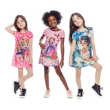 Kit 8 Vestidos Infantil Jasmine Princesas Desenhos Revenda