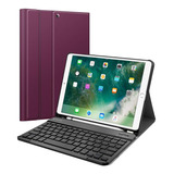 Funda Con Teclado iPad Air 3ra Gen/ iPad Pro 10.5 , Púrpura