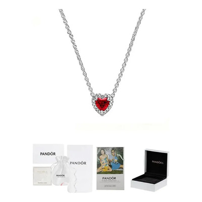 Pandora Collar De Plata Para Mujer Ideal Diario | Envío gratis
