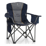 Silla De Camping Plegable Extra Grande Respaldo Acolcha...