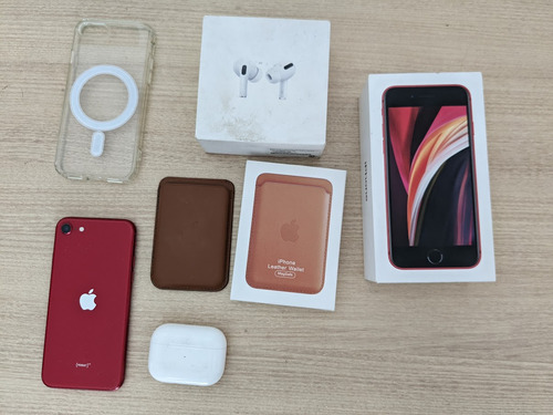 Apple iPhone SE (2da Generación) 64 Gb  + Extras AirPods Pro