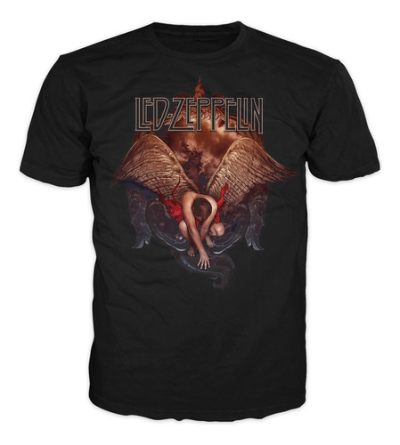 Camiseta De Led Zeppelin Rock Clásico Adultos Niños Unisex