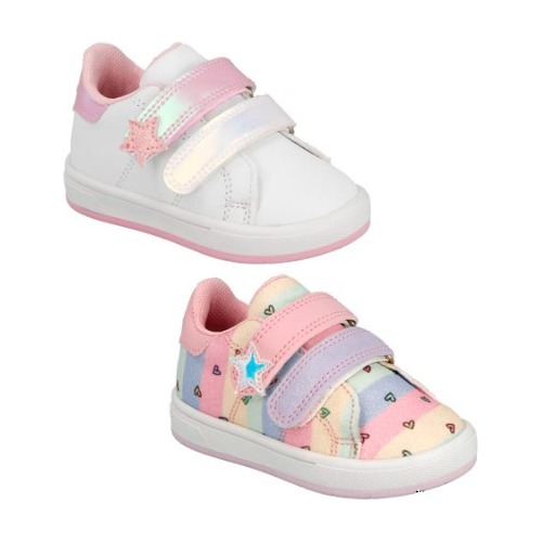 Tenis  Duo Para Niña Bebé 2pack Mini Moon 2995 Tallas 12-16 