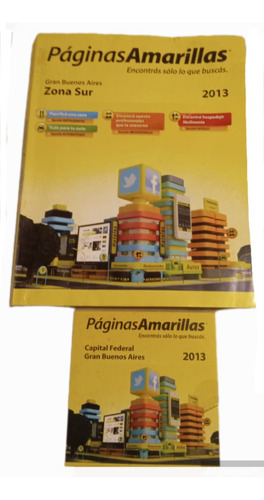 Antigua Guia Comercial Paginas Amarillas + Cd Rom 2013 