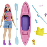 Muñeca Barbie Camping Y Kayak Daisy Hdf75 Mattel