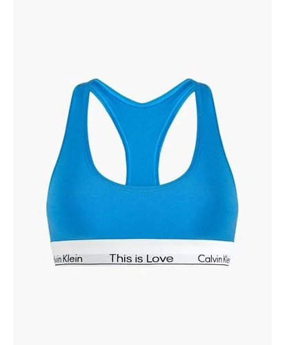 Top Calvin Klein Pride This Is Love Azul 100% Original