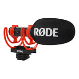 Microfone Direcional Rode Videomic Go Ii Para Câmera Preto