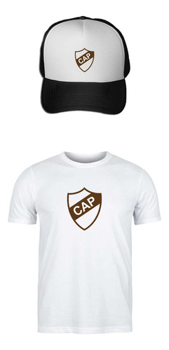 Combo Remera + Gorra De Platense De Calamar