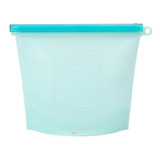 1 Saco Para Armazenamento Em Silicone Freezer 1 Litro