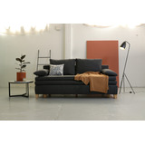 Sillon Sofa Cama 3 Cuerpos Bremen Diseño De Pana  Living