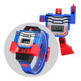 Pack De 10 Reloj Con Forma De Reloj Transformer Robot Skmei