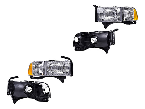 Par Faros Ram 1500 2500 94 95 96 97 98 99 00 01 02 Ram C/bas