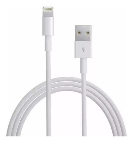 Cable Usb Cargador Largo 1 Mt Para iPhone 7 8 X 11 12 13 14 