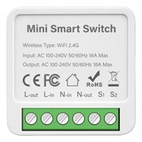 Mini Interruptor Inteligente Wifi 16a Medidor Consumo Alexa