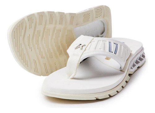 Chinelo Sandália Kenner Rakka Elite L7 All White Branco Djy-