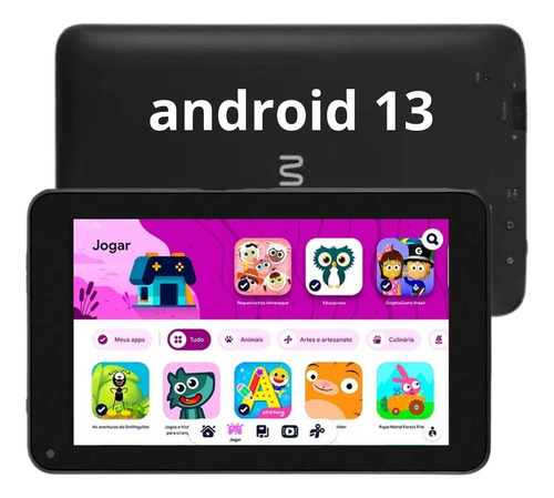 Tablet Para Criança Estudo Android 13 64gb Barato C/ Nf