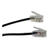 Extensão/fio  Para Telefone Com Plug Rj11  5 Metros