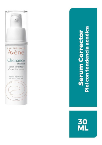 Serúm Avène Cleanance Women Anti Imperfecciones 30ml Momento De Aplicación Día/noche Tipo De Piel Grasa