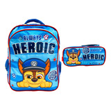 Mochila Escolar Ruz Primaria 175984 Color Azul 12l