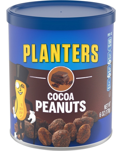 Planters Cocoa Peanuts Cacahuates Cubiertos Chocolate Import