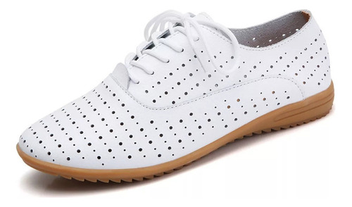 Zapatos Oxford Con Cordones De Piel Vacuno