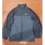 Campera Rompeviento Nike Negra Talle S Niño/a