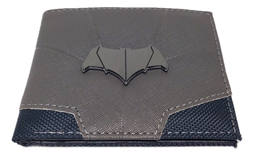 Billetera Batman Logo Metálico Dc Super Heroes