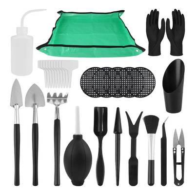 Juego Herramientas Jardinería Plantar Suculentas Macetas Kit | MercadoLibre