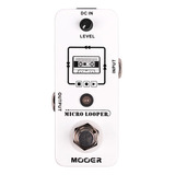 Pedal De Gravação De Loops - Micro Looper - Mooer