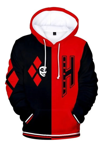 Sudadera Con Capucha Harley Quinn Para Mujer