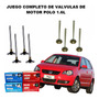 Juego Completo De Valvulas De Motor Volwswagen Polo 1.6l Volkswagen Polo