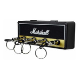 Porta Chaves Chaveiro Amplificador  Marshall C/ 4 Plugs 