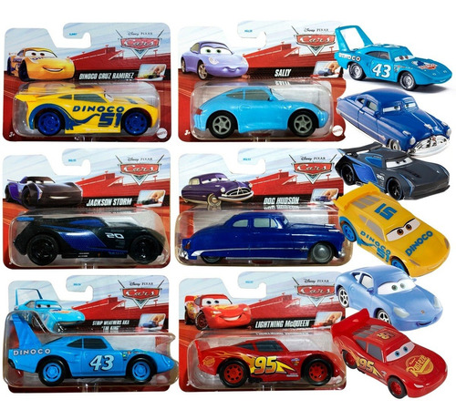 Carrinho Relâmpago Mcqueen Fricção Cars Puxa E Vai Mattel