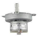 Motor De Caixa De Engrenagens De Redução Dc 12v Js-50 3rpm T