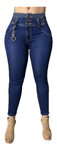 5 Jeans Mujer Levanta Pompa Colombiano Pushup Mayoreo Mezcli