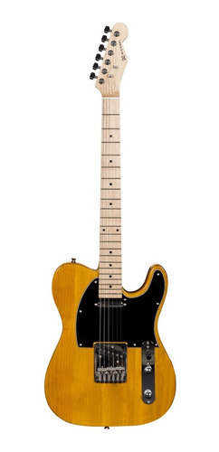 Guitarra Michael Telecaster Gm 385n Am Amber + Capa